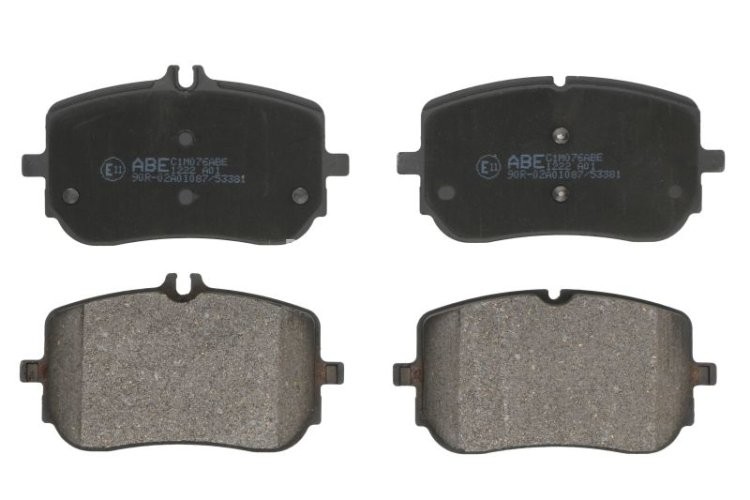 Brake pads set front , fits: MERCEDES A (V177), A (W177), B SPORTS TOURER (W247), CLA (C118), CLA SHOOTING BRAKE (X118), GLA (H247), GLB (X247) 1.3-2.0H 07.18-