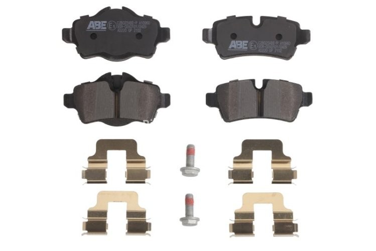 Set plăcuțe frână ABE, spate ,pentru: MINI (R50, R53), (R52), (R56), (R57), (R58), (R59), CLUBMAN (R55), CLUBVAN (R55) 1.4-2.0D 06.01-06.15