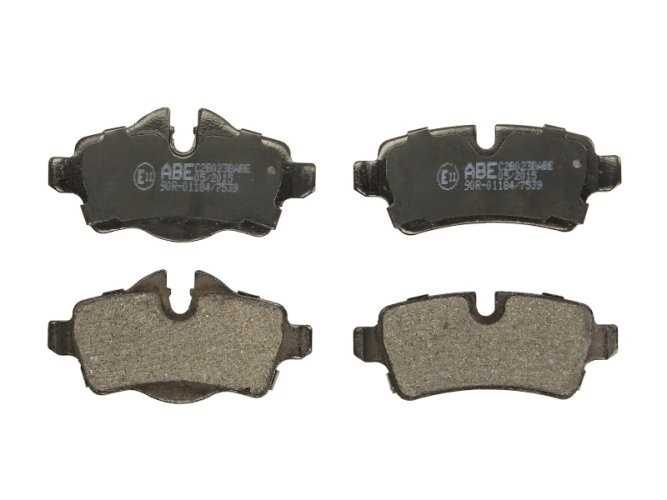 Set plăcuțe frână ABE, spate ,pentru: MINI (R50, R53), (R52), (R56), (R57), (R58), (R59), CLUBMAN (R55), CLUBVAN (R55) 1.4-2.0D 06.01-06.15