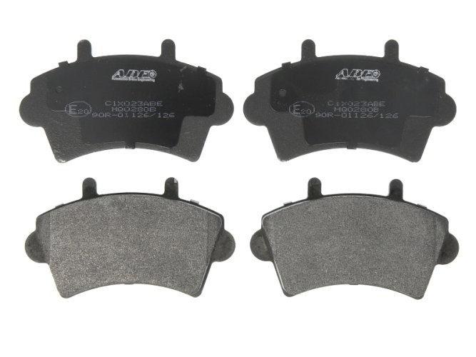 Set plăcuțe frână ABE, față ,pentru: NISSAN INTERSTAR; OPEL MOVANO A; RENAULT MASTER II 1.9D-3.0D 07.98-