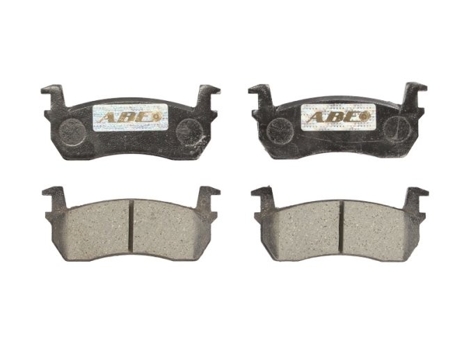 Set plăcuțe frână ABE, față ,pentru: NISSAN MICRA I 1.0/1.2 12.82-07.92