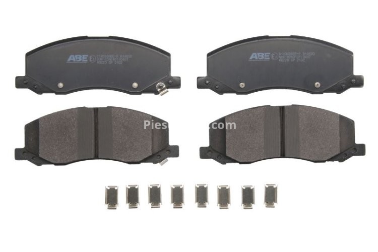 Set plăcuțe frână ABE, față ,pentru: OPEL INSIGNIA A, INSIGNIA A COUNTRY; SAAB 9-5 1.4-2.8 07.08-03.17