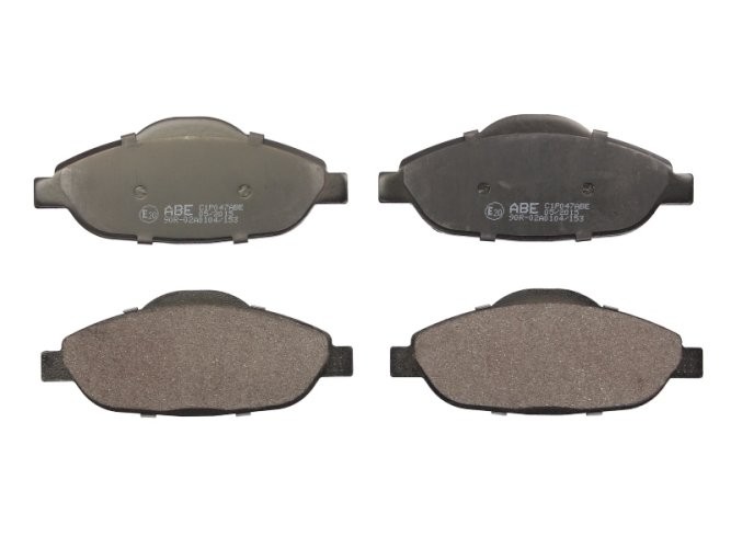 Set plăcuțe frână ABE, față ,pentru: PEUGEOT 3008, 308, 308 I, 408, 5008 1.2-2.0DH 09.07-
