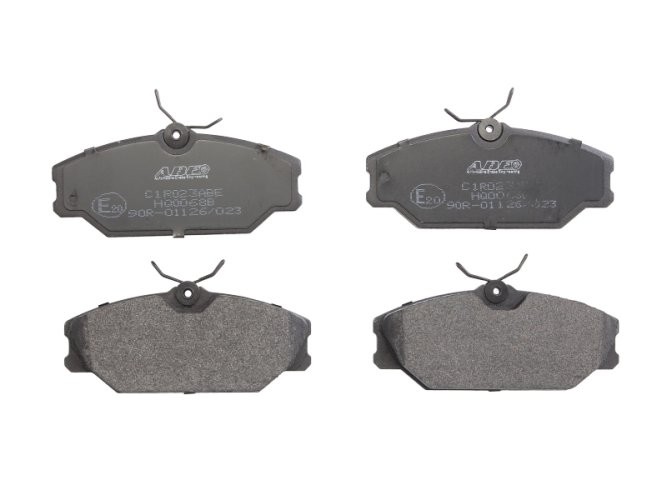 Set plăcuțe frână ABE, față ,pentru: RENAULT CLIO II, LAGUNA I, MEGANE I, MEGANE I CLASSIC, MEGANE I COACH, MEGANE SCENIC, SAFRANE II, SCENIC I 1.4-3.0 11.93-06.09