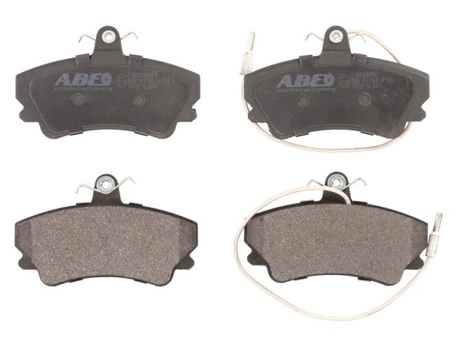Set plăcuțe frână ABE, față ,pentru: RENAULT ESPACE II 2.0/2.1D/2.2 01.91-12.96