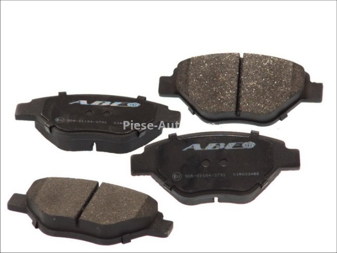 Set plăcuțe frână ABE, față ,pentru: RENAULT MEGANE II 1.4 11.02-