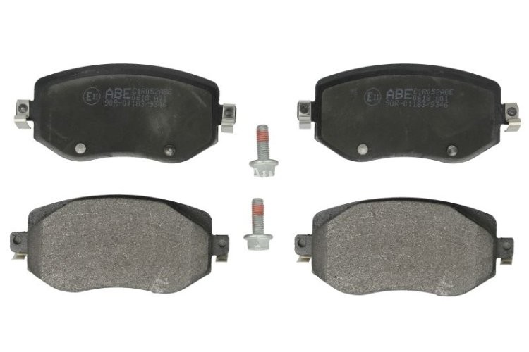Set plăcuțe frână ABE, față ,pentru: RENAULT MEGANE IV 1.0-1.8 11.15-