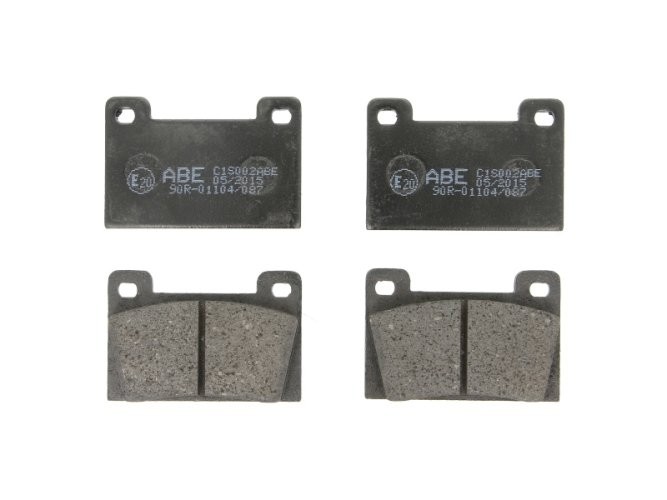 Set plăcuțe frână ABE, față ,pentru: SKODA 130, RAPID; WARTBURG 353, 353 TOURIST 1.0/1.2/1.3 06.66-10.91