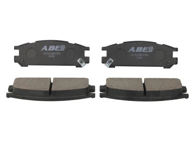 Set plăcuțe frână ABE, spate ,pentru: SUBARU FORESTER, IMPREZA, LEGACY I, LEGACY II, LEGACY III, LEGACY IV, LEGACY OUTBACK, SVX 1.6-3.3 01.89-04.09