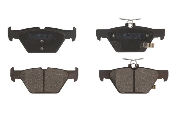 Set plăcuțe frână ABE, spate ,pentru: SUBARU IMPREZA, LEGACY VI, LEVORG, OUTBACK, XV 1.6-3.6 01.14-