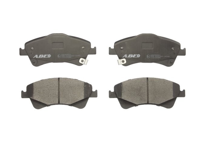 Set plăcuțe frână ABE, față ,pentru: TOYOTA ALLION II, AURIS, AVENSIS, COROLLA, NOAH/VOXY, PREMIO, RAV 4 III, URBAN CRUISER, VERSO, VERSO S 1.33-3.5 11.05-