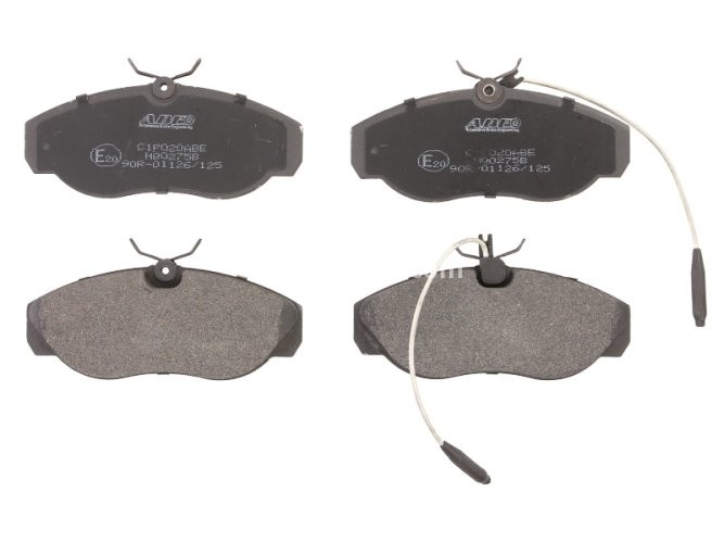 Set plăcuțe frână ABE, față ,pentru: VOLVO V50; CITROEN JUMPER I; FIAT DUCATO; PEUGEOT BOXER 1.6D-2.8D 07.90-12.12