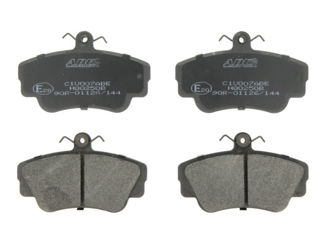 Set plăcuțe frână ABE, față ,pentru: VOLVO 440, 460, 480 1.6-2.0 04.86-12.96