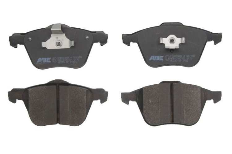 Set plăcuțe frână ABE, față ,pentru: VOLVO S60 I, S80 I, V40, V50, V70 II, XC90 I 2.0-4.4 05.98-12.15