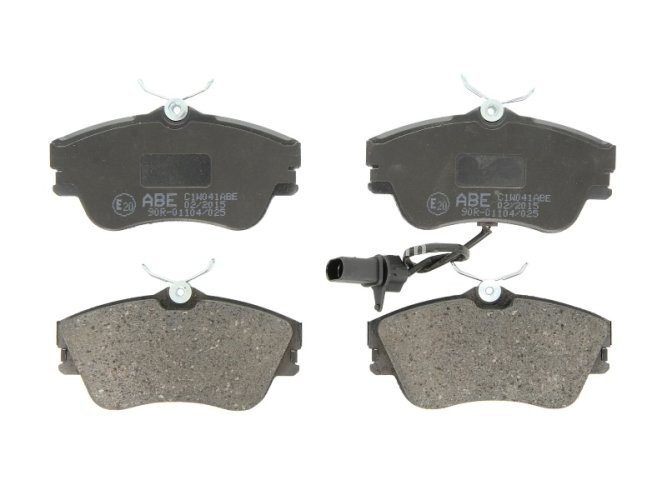 Set plăcuțe frână ABE, față ,pentru: VW CALIFORNIA T4 CAMPER, TRANSPORTER T4 1.8-2.8 07.90-06.03