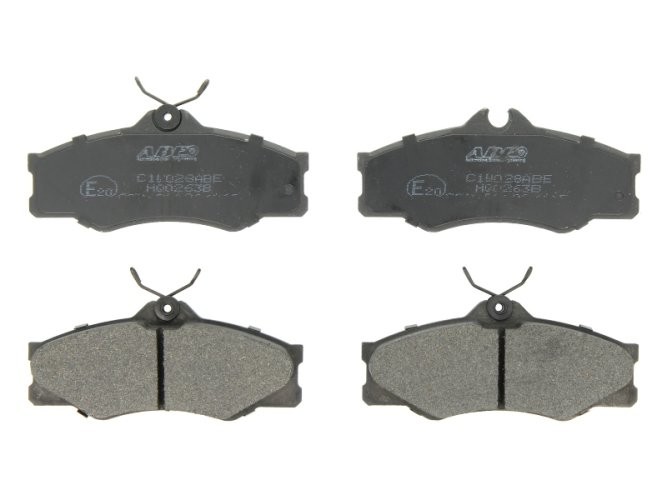 Set plăcuțe frână ABE, față ,pentru: VW TRANSPORTER T3 1.6D-2.1 08.82-07.92