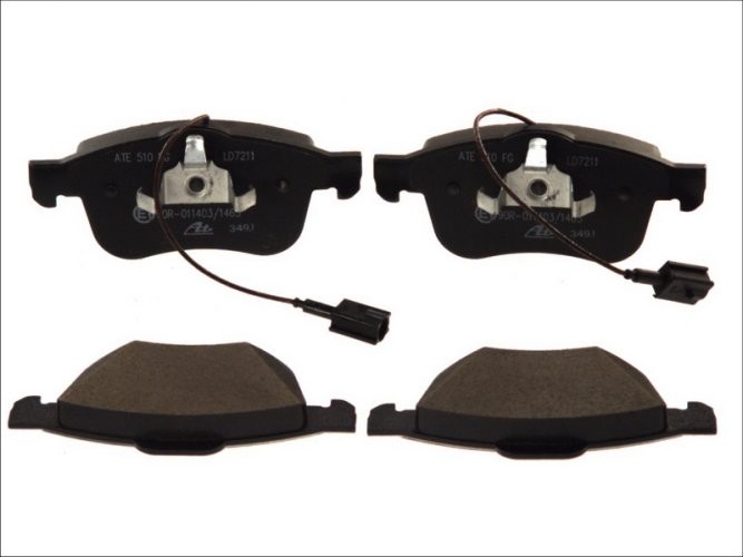 Set plăcuțe frână ATE din ceramică, față , pentru: ALFA ROMEO 159, BRERA, SPIDER 1.8-3.2 06.05-12.12