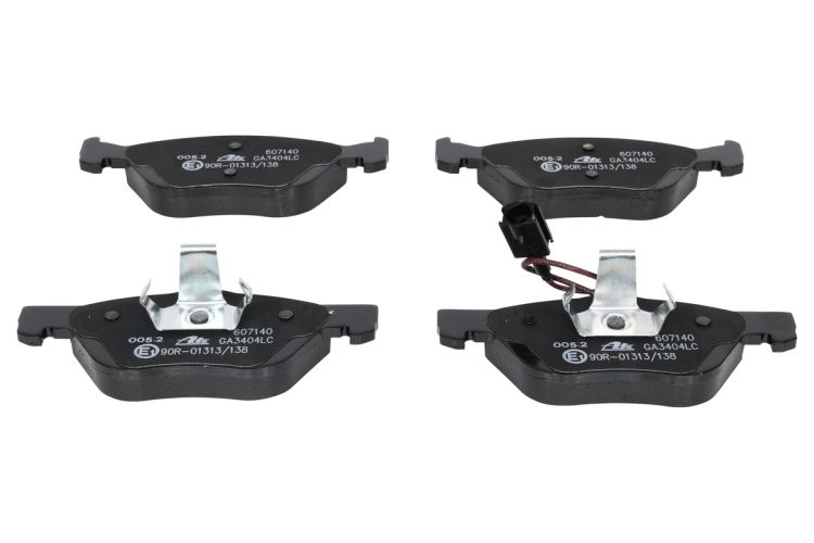 Set plăcuțe frână ATE, față , pentru: ALFA ROMEO 147, 156, GT; FIAT BRAVO I, MAREA, MULTIPLA, PUNTO; LANCIA LYBRA 1.6-2.5 02.97-03.12