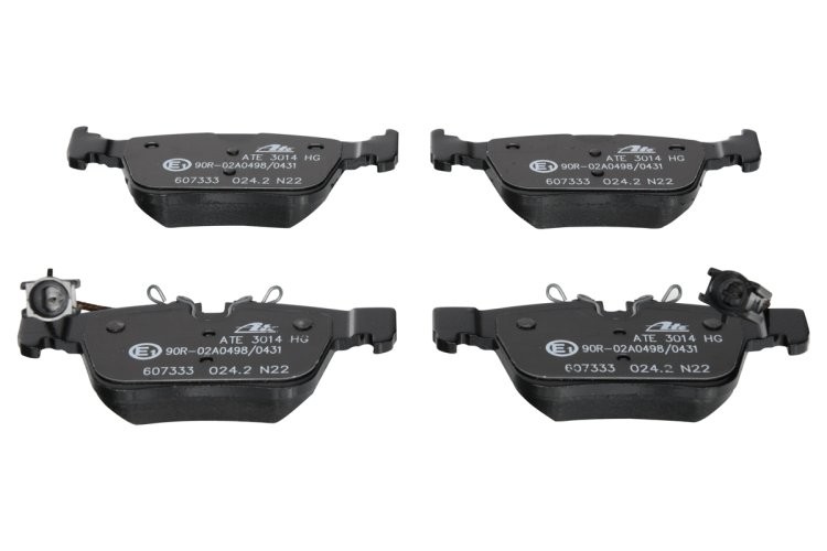 Set plăcuțe frână ATE, spate  , pentru: ALFA ROMEO GIULIA, STELVIO; MASERATI GHIBLI III, LEVANTE 2.0-3.8 08.13-