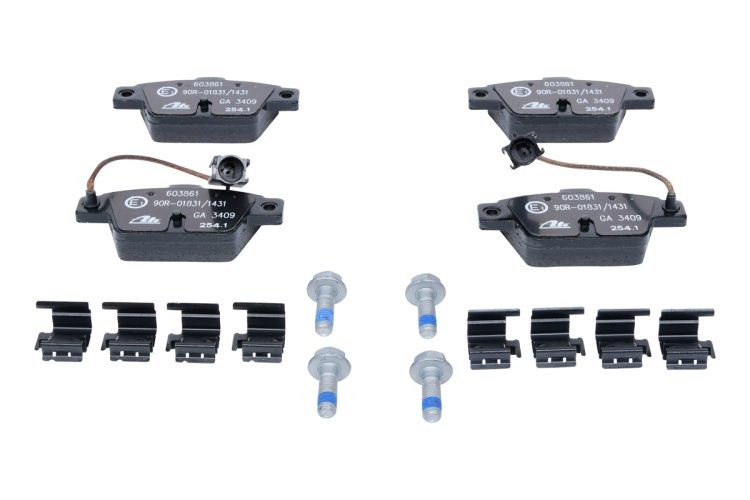 Set plăcuțe frână ATE, spate  , pentru: ALFA ROMEO MITO; FIAT BRAVO II, MULTIPLA, STILO; LANCIA DELTA III 0.9-2.4 04.99-10.18