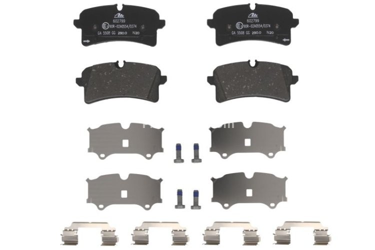 Set plăcuțe frână ATE, spate  , pentru: BENTLEY MULSANNE; PORSCHE MACAN 2.0-6.8 02.14-