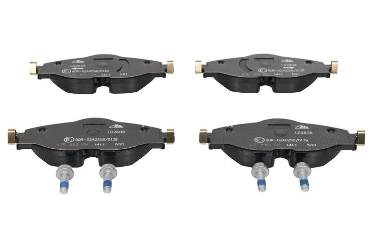 Set plăcuțe frână ATE din ceramică, față , pentru: AUDI A1, A1 ALLSTREET, A1 CITY CARVER, Q3; SKODA KAROQ; VW ARTEON, ARTEON SHOOTING BRAKE, CADDY ALLTRACK 1.0-Electric 08.11-