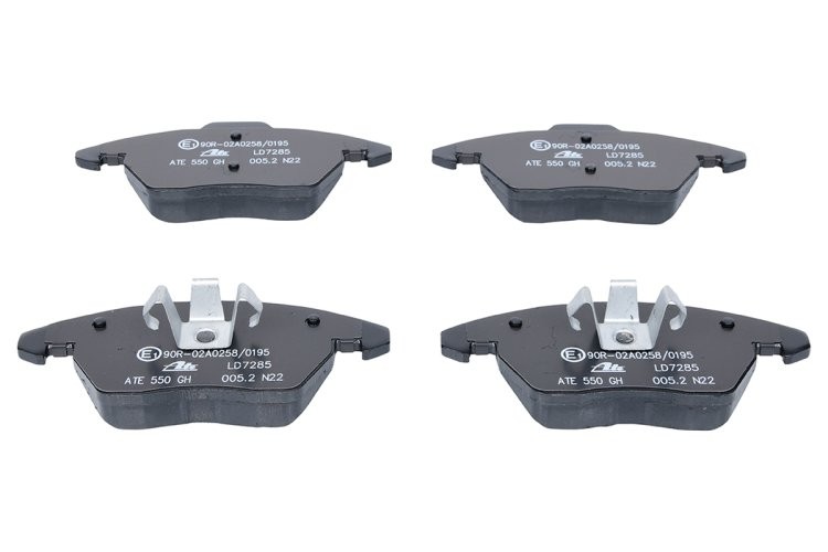 Set plăcuțe frână ATE din ceramică, față , pentru: AUDI A1; SEAT IBIZA IV, IBIZA IV SC, IBIZA IV ST, IBIZA IV/HATCHBACK; VW BEETLE, JETTA IV, JETTA VII, POLO, POLO V, POLO VIVO 1.0-2.5 03.08-