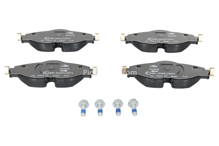 Set plăcuțe frână ATE, față , pentru: AUDI A1, A1 ALLSTREET, A1 CITY CARVER, Q3; SKODA KAROQ; VW ARTEON, ARTEON SHOOTING BRAKE, CADDY ALLTRACK, CADDY ALLTRACK/MINIVAN 1.0-Electric 08.11-