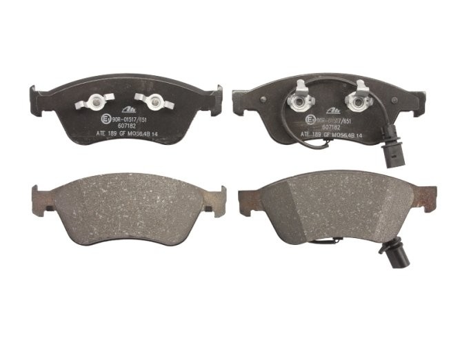 Set plăcuțe frână ATE, față , pentru: AUDI A6 C6, A8 D3; VW PHAETON 2.0-6.0 04.02-03.16