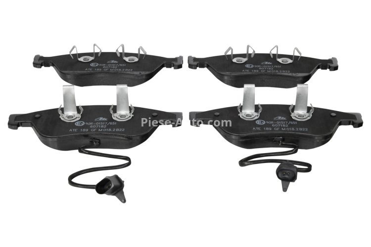 Set plăcuțe frână ATE, față , pentru: AUDI A6 C6, A8 D3; VW PHAETON 2.0-6.0 04.02-03.16