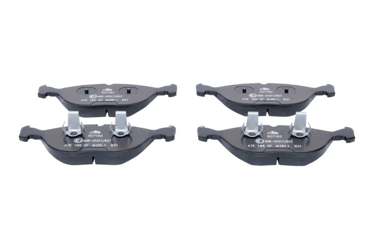 Set plăcuțe frână ATE, față , pentru: MERCEDES C T-MODEL (S202), C (W202), CLK (A208), CLK (C208), E T-MODEL (S210), E T-MODEL (S211), E (W210), E (W211), S (W220), SLK (R170) 2.7-6.8 11.94-