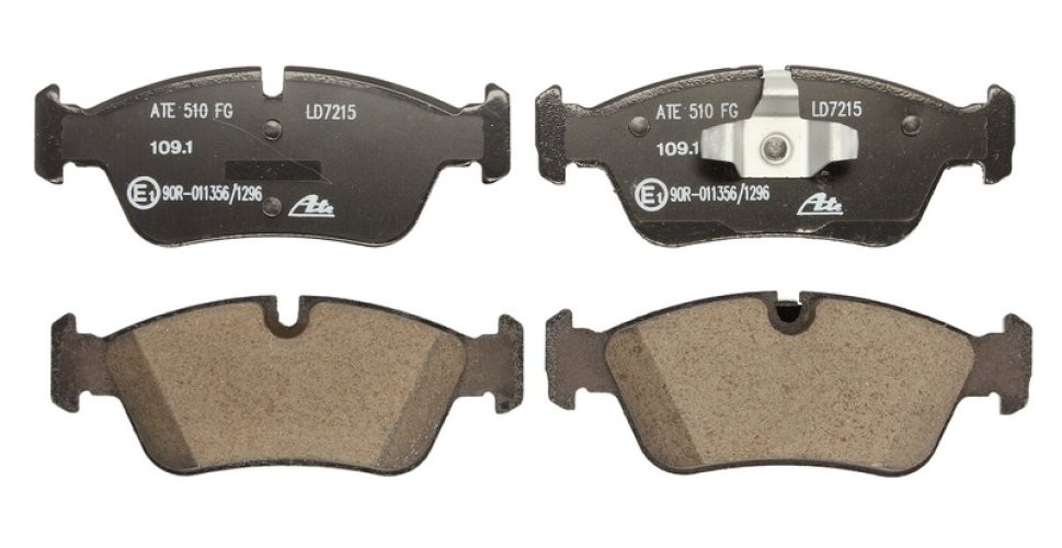 Set plăcuțe frână ATE din ceramică, față , pentru: BMW 1 (E81), 1 (E87), 3 (E90) 1.6/2.0/2.0D 06.04-12.11