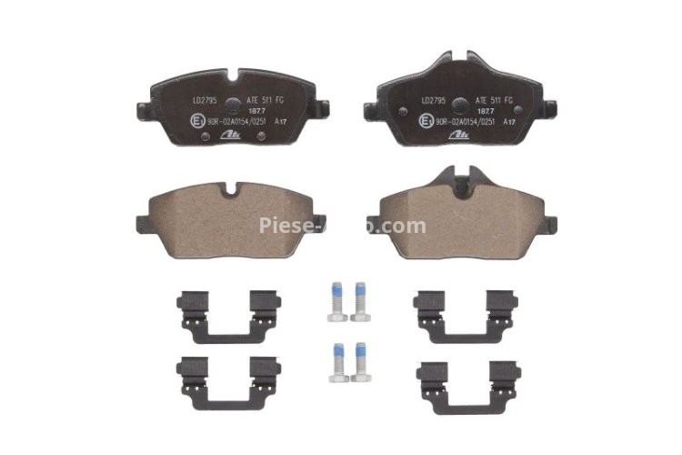 Set plăcuțe frână ATE din ceramică, față , pentru: BMW 2 (F45); MINI (F55), (F56), (F57), CLUBMAN (F54) 1.2-Electric 09.13-