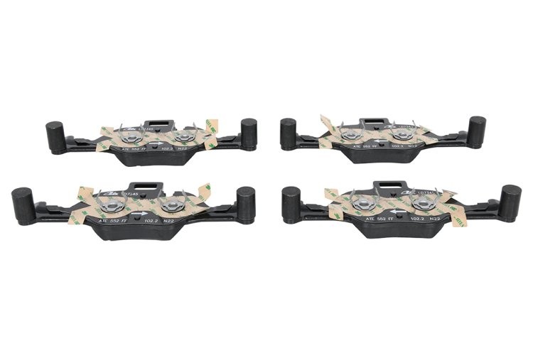 Set plăcuțe frână ATE din ceramică, față , pentru: BMW 2 (G42, G87), 3 (G20, G80, G28), 3 (G21), 3 (G21, G81), 4 (G22, G82), 4 (G23, G83), 4 GRAN COUPE (G26), 5 (G30, F90) 2.0-Electric 11.15-