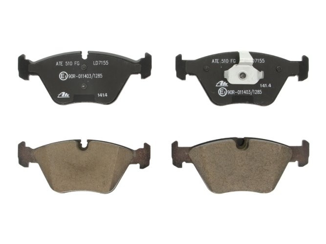 Set plăcuțe frână ATE din ceramică, față , pentru: BMW 3 (E46), X3 (E83), Z4 (E85), Z4 (E86); MG MG ZT, MG ZT- T 2.0-4.6 10.99-12.11