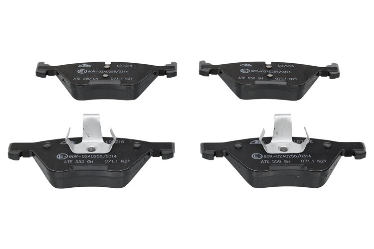 Set plăcuțe frână ATE din ceramică, față , pentru: BMW 3 (E90), 3 (E91), 3 (E92), 3 (E93), X1 (E84), Z4 (E89) 1.6-3.0D 12.04-08.16