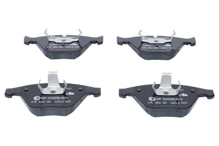 Set plăcuțe frână ATE din ceramică, față , pentru: BMW 3 (E90), 3 (E91), 3 (E92), 3 (E93), X1 (E84), Z4 (E89) 3.0/3.0D 12.04-08.16