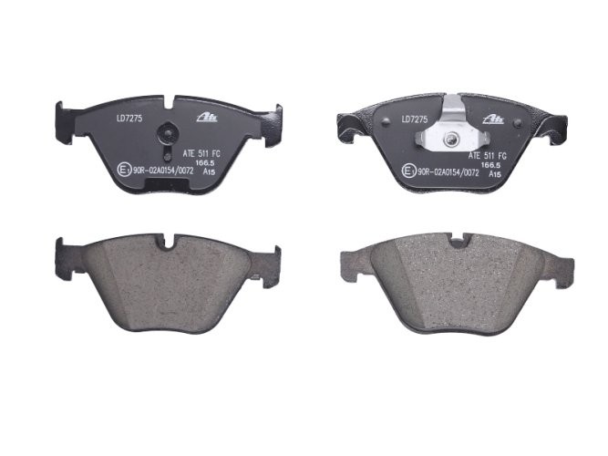 Set plăcuțe frână ATE din ceramică, față , pentru: BMW 5 (F10), 5 (F11) 2.0-3.0D 06.09-02.17