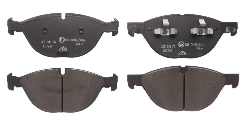 Set plăcuțe frână ATE din ceramică, față , pentru: BMW X5 (E70), X6 (E71, E72), X6 (F16, F86) 3.0-4.8 10.06-07.19