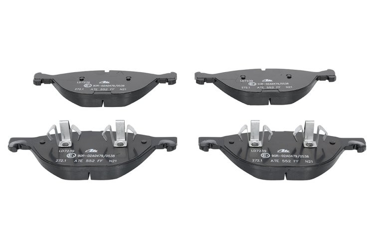 Set plăcuțe frână ATE din ceramică, față , pentru: BMW X5 (E70), X6 (E71, E72), X6 (F16, F86) 3.0-4.8 10.06-07.19