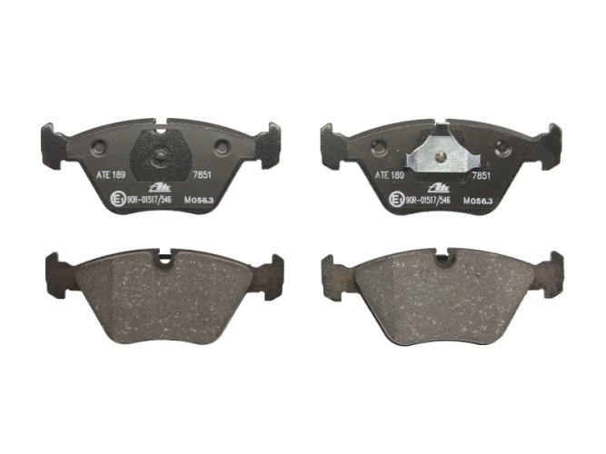 Set plăcuțe frână ATE, față , pentru: BMW 5 (E34), 7 (E32), Z3 (E36) 1.8-5.0 03.85-06.03