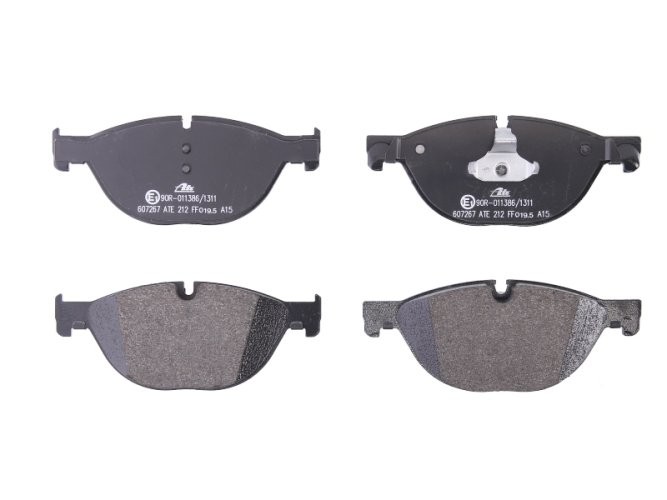 Set plăcuțe frână ATE, față , pentru: BMW 5 (F10), 5 (F11), 5 GRAN TURISMO (F07), 6 (F12), 6 (F13), 6 GRAN COUPE (F06), 7 (F01, F02, F03, F04) 2.0-4.4H 02.08-10.18
