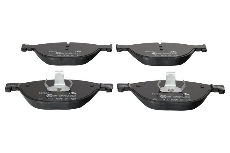 Set plăcuțe frână ATE, față , pentru: BMW 5 (F10), 5 (F11), 5 GRAN TURISMO (F07), 6 (F12), 6 (F13), 6 GRAN COUPE (F06), 7 (F01, F02, F03, F04) 2.0-4.4H 02.08-10.18