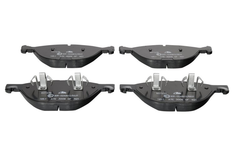 Set plăcuțe frână ATE, față , pentru: BMW X5 (E70), X6 (E71, E72), X6 (F16, F86) 3.0-4.8 10.06-07.19