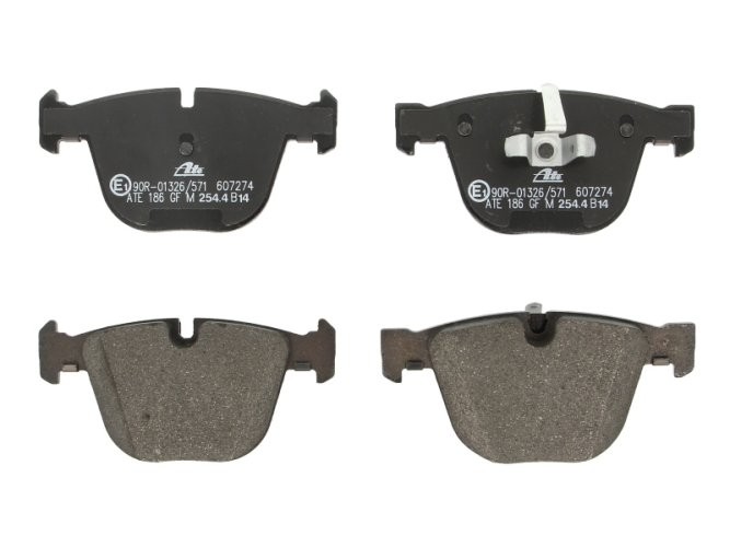 Set plăcuțe frână ATE, spate  , pentru: BMW 5 GRAN TURISMO (F07), 7 (F01, F02, F03, F04) 2.0D-6.0 02.08-02.17