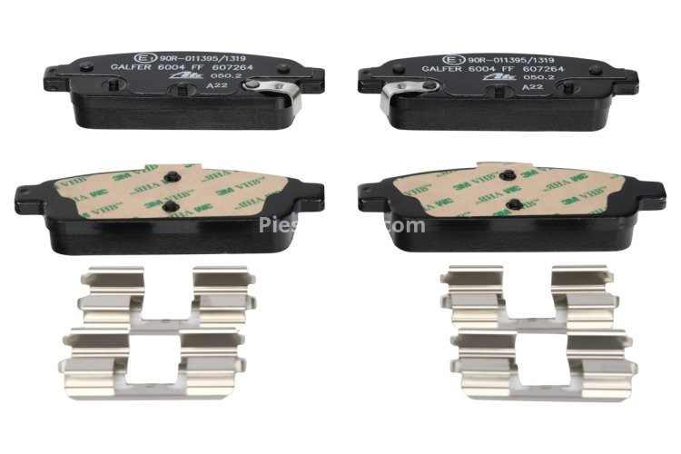 Set plăcuțe frână ATE, spate  (cu accesorii), pentru: CHEVROLET AVEO, CRUZE, ORLANDO, TRAX, VOLT; OPEL AMPERA, ASTRA J, ASTRA J GTC, CASCADA, MOKKA / MOKKA X, ZAFIRA C 1.3D-2.0D 05.09-