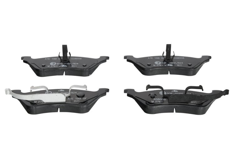 Set plăcuțe frână ATE, spate  , pentru: CHRYSLER VOYAGER IV; DODGE CARAVAN 2.4-3.8 02.00-