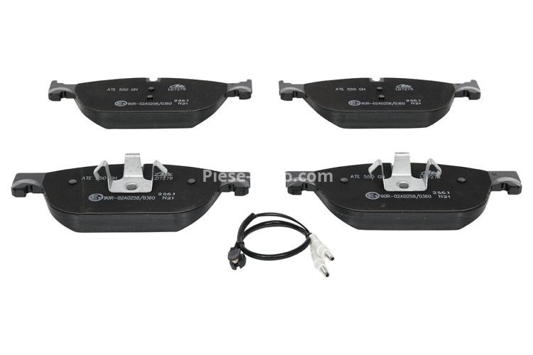 Set plăcuțe frână ATE din ceramică, față , pentru: DS DS 4, DS 5; CITROEN C5 III, C6, DS4, DS5; PEUGEOT 308, 308 I, 407, 508 I, 508/KOMBI, RCZ 1.6-3.0D 03.04-