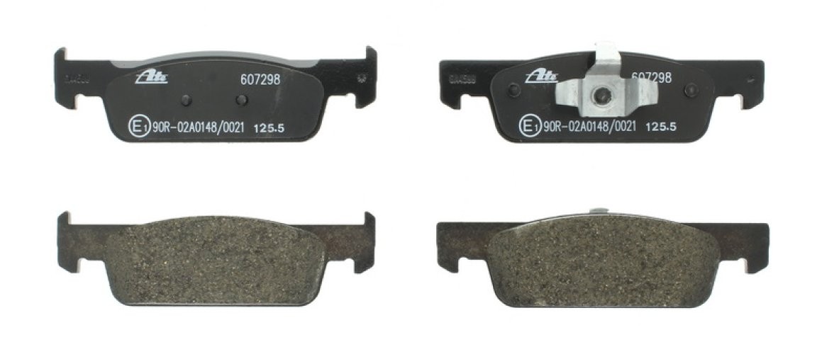 Set plăcuțe frână ATE, față , pentru: DACIA LOGAN II, LOGAN MCV II, SANDERO II; RENAULT CLIO IV, CLIO IV/HATCHBACK, LOGAN II, LOGAN/STEPWAY II, SANDERO/STEPWAY II, THALIA III 0.9-Electric 10.12-
