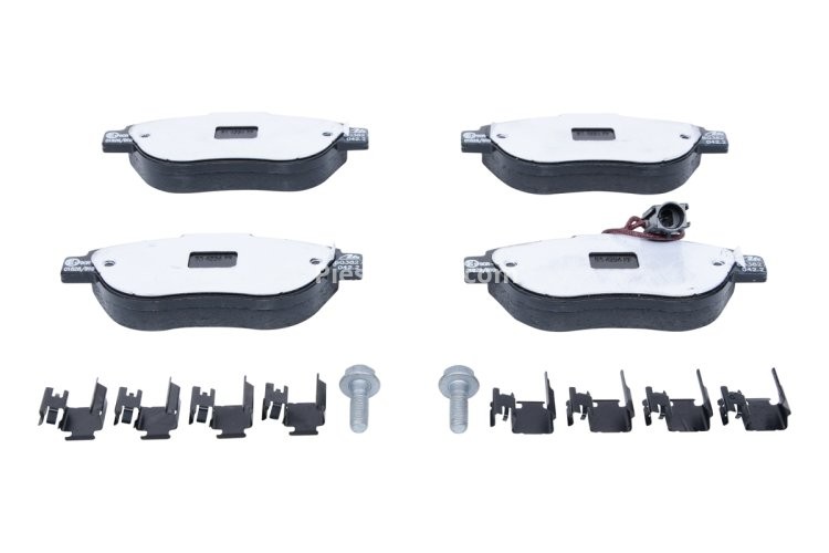 Set plăcuțe frână ATE, față (cu accesorii; cu șuruburi ghidare etrier), pentru: FIAT DOBLO, DOBLO CARGO, FIORINO 1.3D-2.0D 04.99-